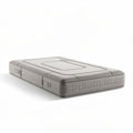 Matelas pliable en mousse de polyuréthane gris 200 x 100 x 20 cm