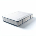 Matelas en mousse de taille 190 x 120 x 20 cm avec housse en tissu respirant